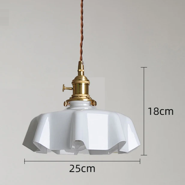 Pendente em vidro Vintage Francês - 05 Cores