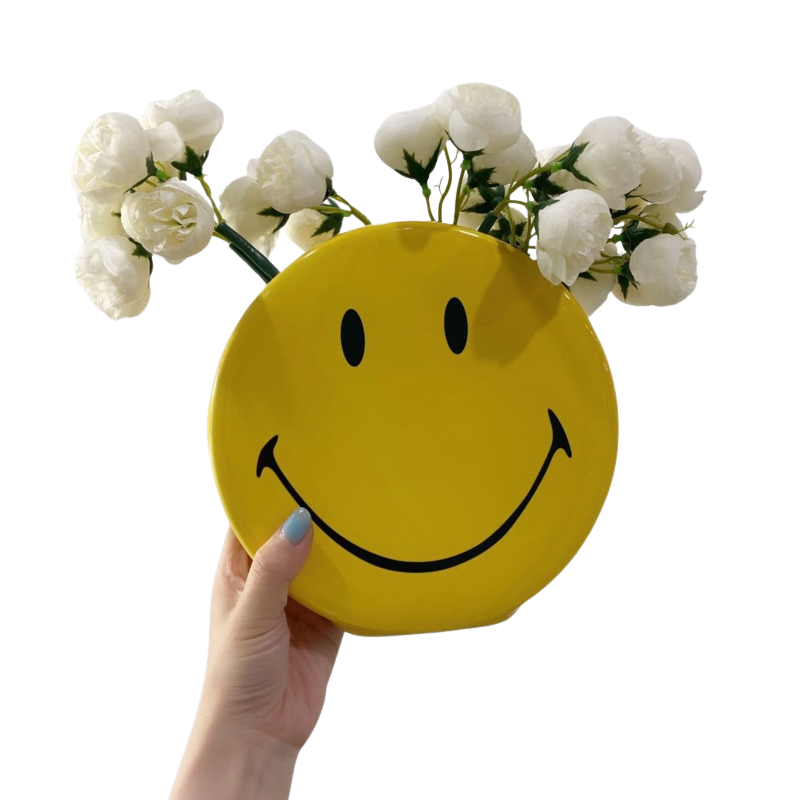 Vasos em cerâmica Smiley - Pop Art