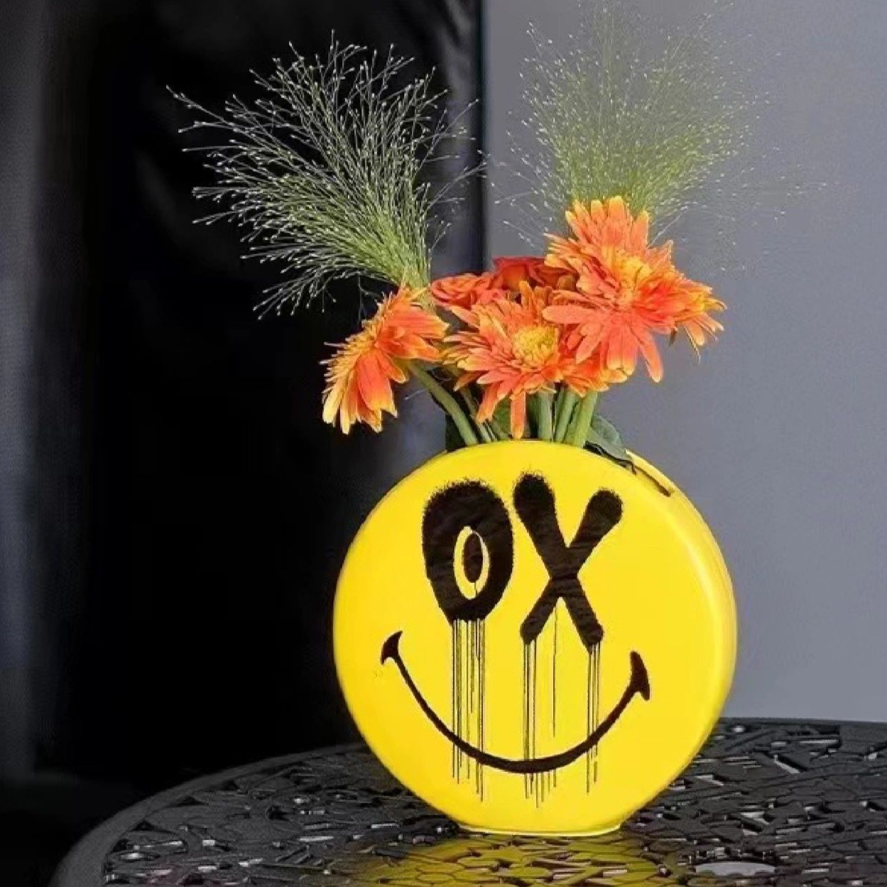 Vasos em cerâmica Smiley - Pop Art