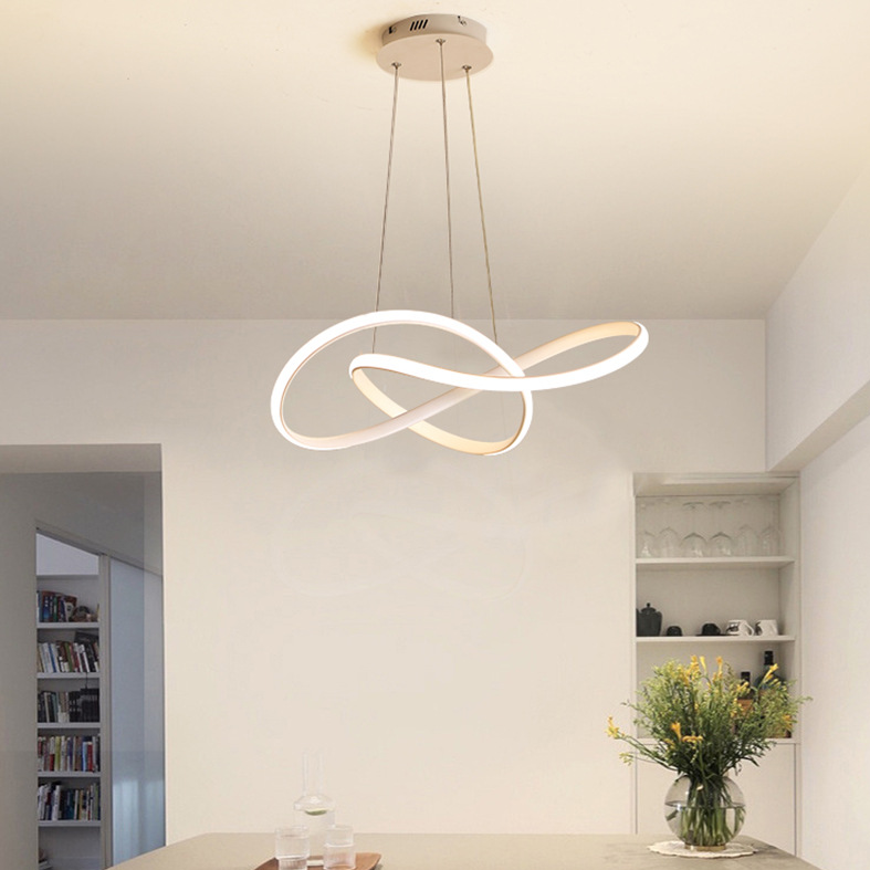 Lustre pendente em led dimerizável Spirit - 03 Opções de cor
