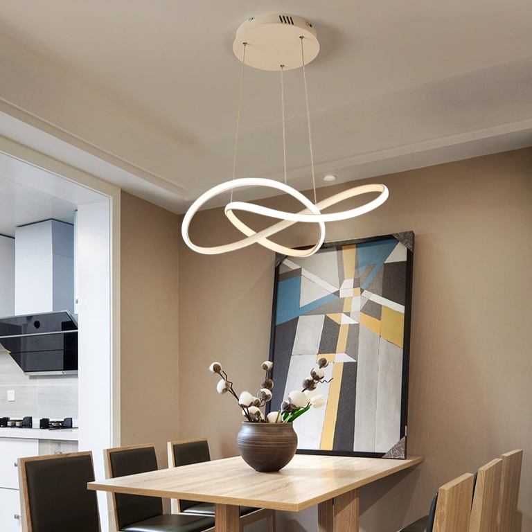 Lustre pendente em led dimerizável Spirit - 03 Opções de cor