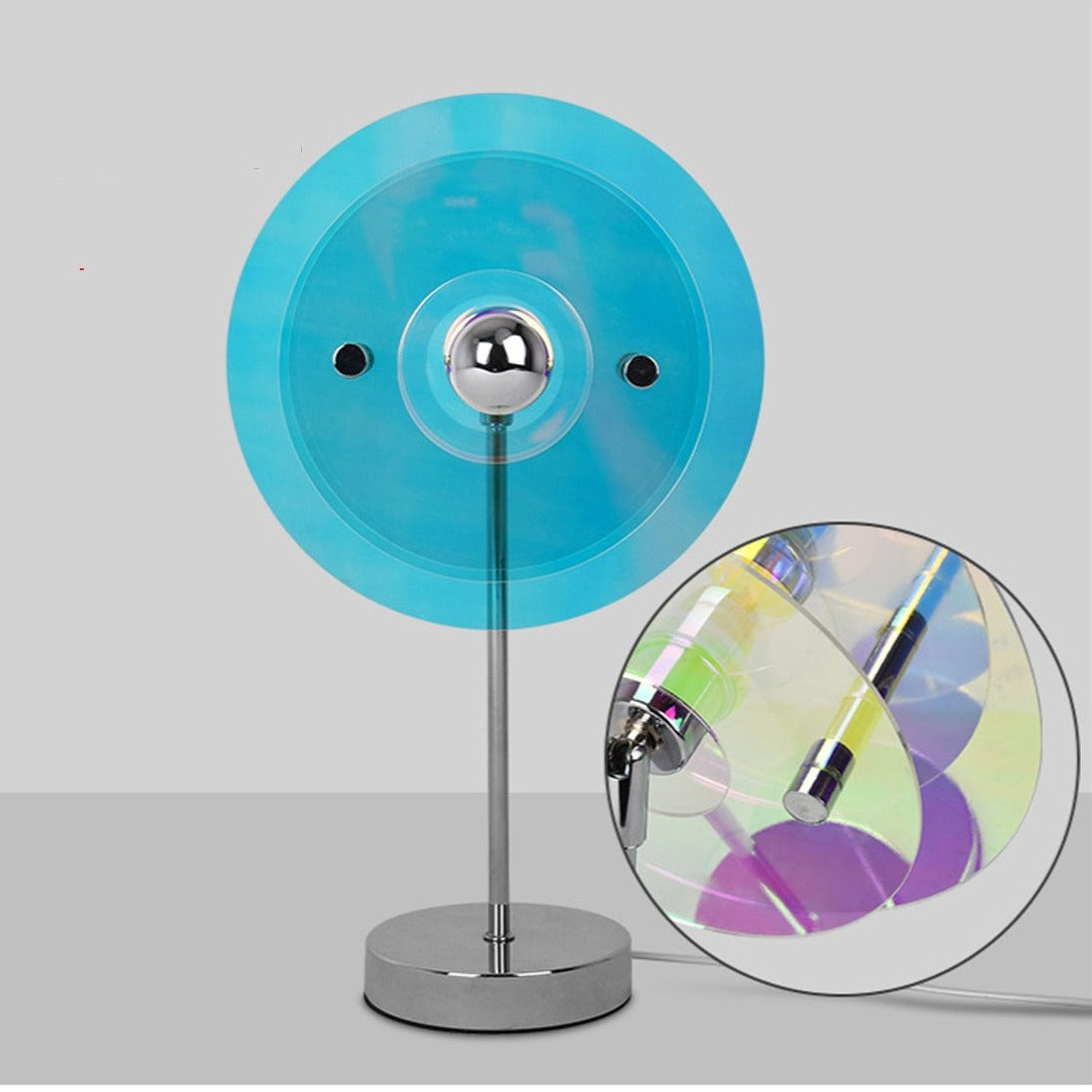 Luminária de mesa Atmosphere - cúpula com led projetor