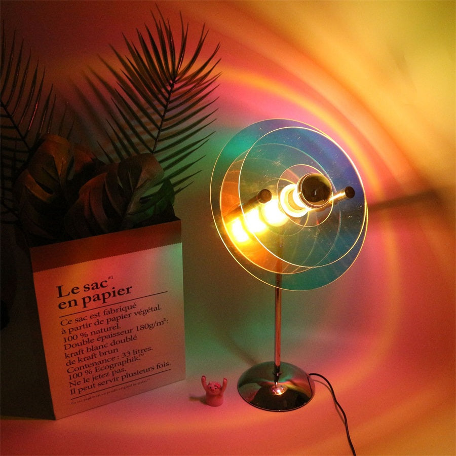 Luminária de mesa Atmosphere - cúpula com led projetor