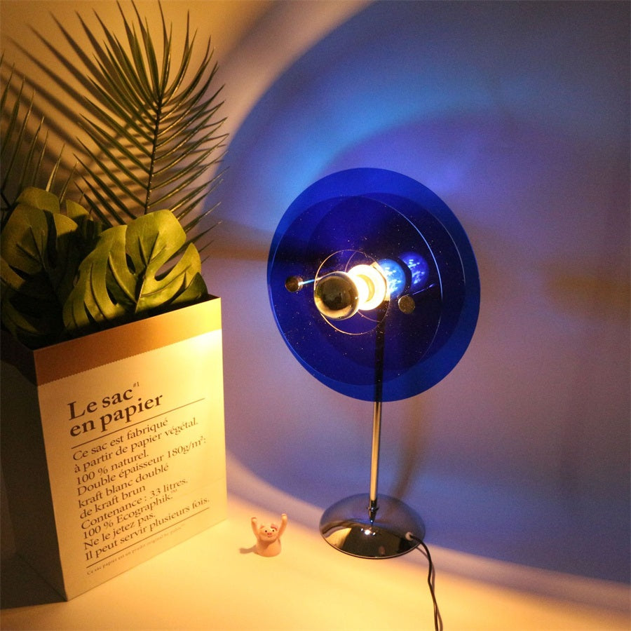 Luminária de mesa Atmosphere - cúpula com led projetor
