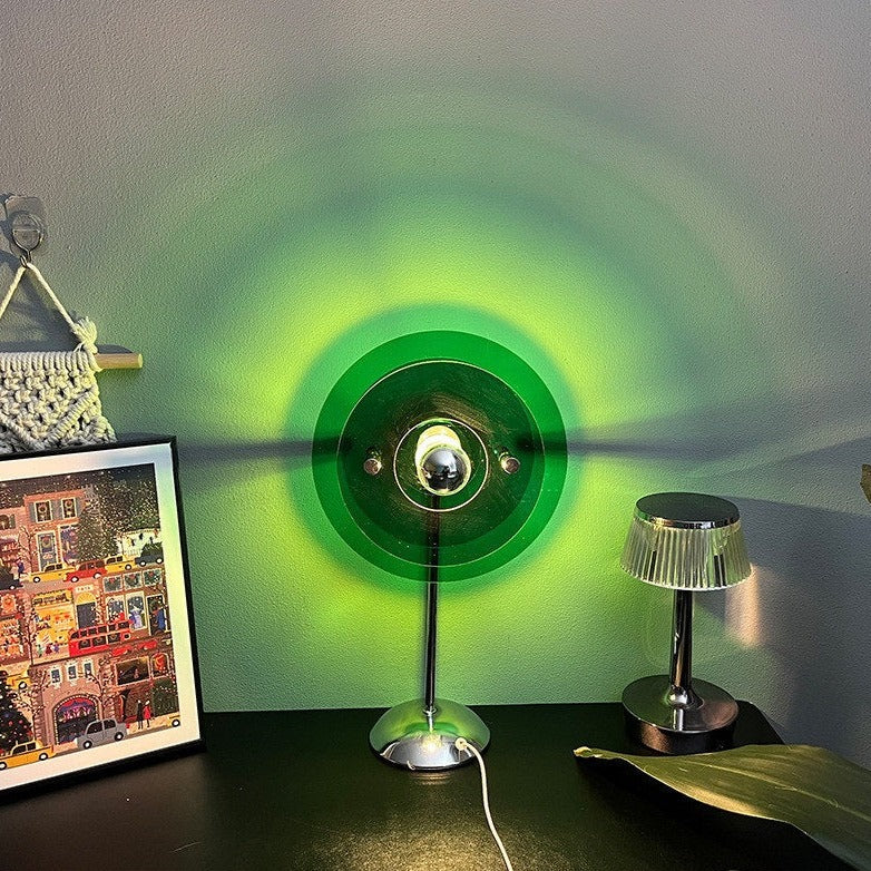 Luminária de mesa Atmosphere - cúpula com led projetor