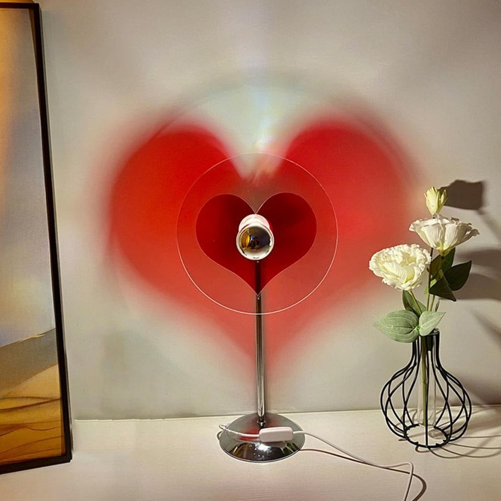 Luminária de mesa Atmosphere - cúpula com led projetor