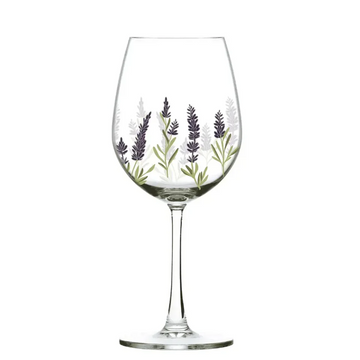 Jogo 6 Taças em cristal Vinho Lavanda - 600ml