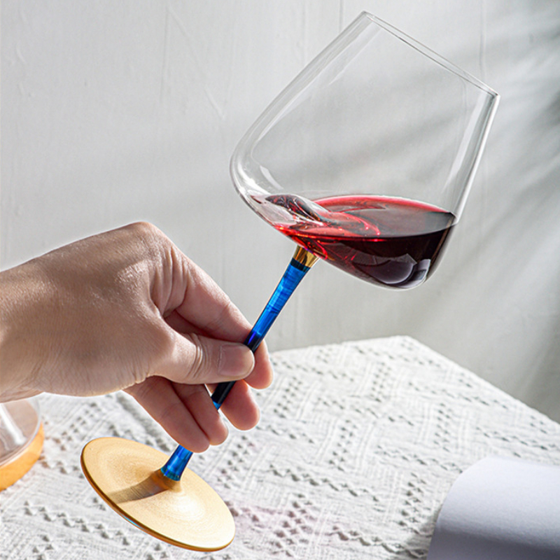 Jogo 2pcs taças em cristal Kea - design moderno