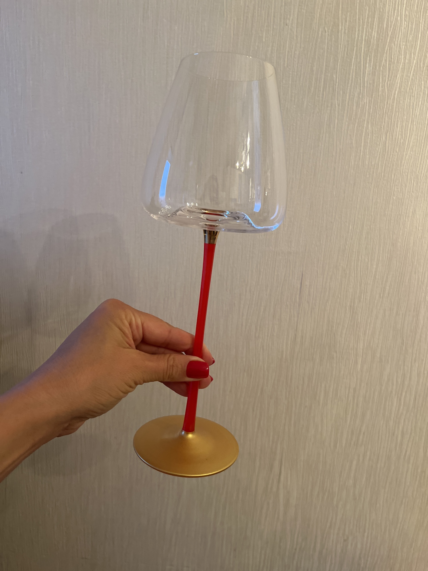 Jogo 2pcs taças em cristal Kea - design moderno