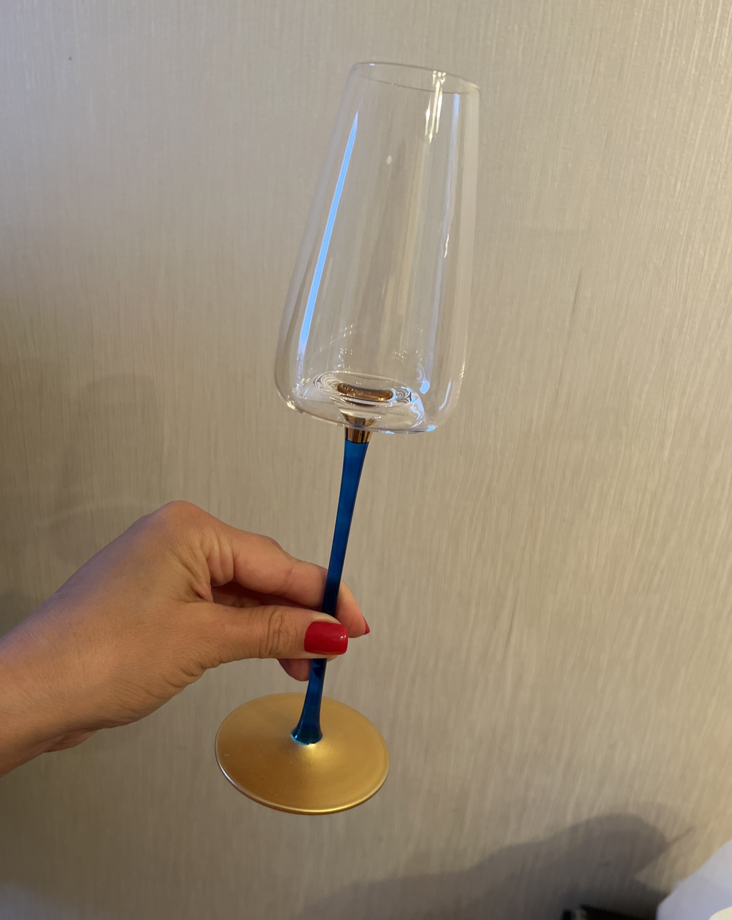 Jogo 2pcs taças em cristal Kea - design moderno