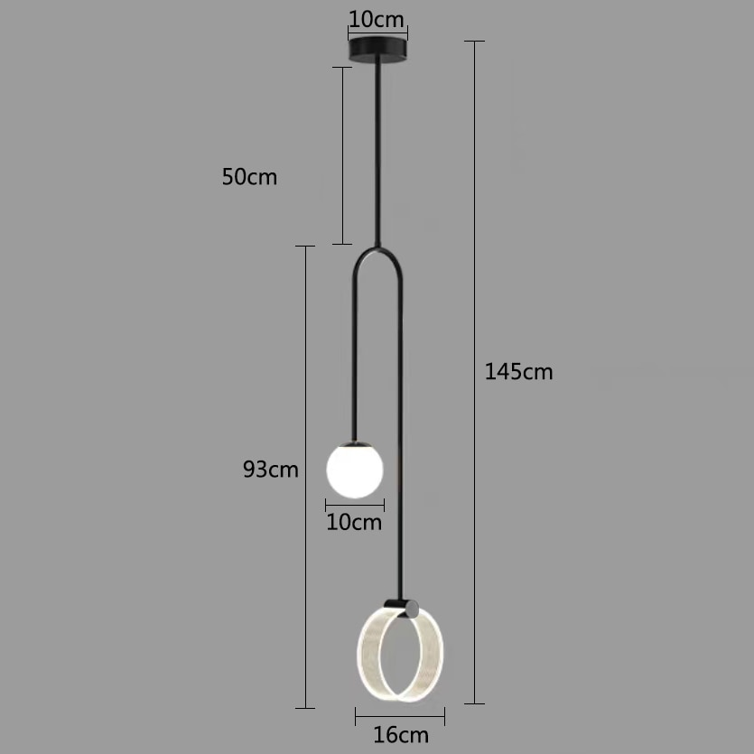 Pendente tesla - design moderno