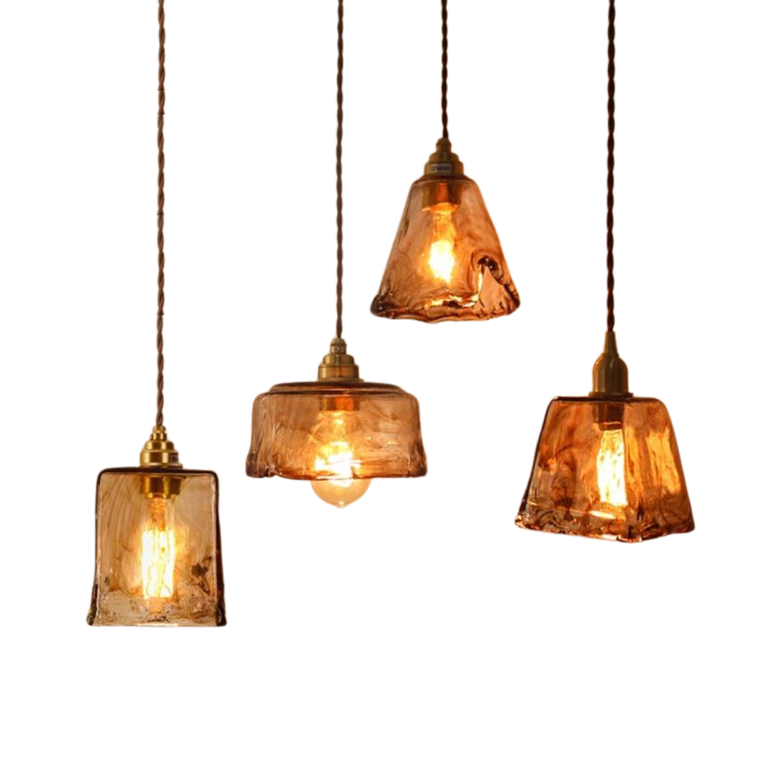 Pendentes Vitral - 04 modelos