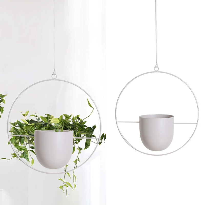 Vasos Suspensos Jungle Colors - em metal