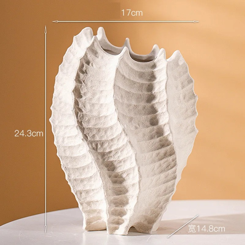 Linha de Vasos em cerâmica Coral - 04 Modelos