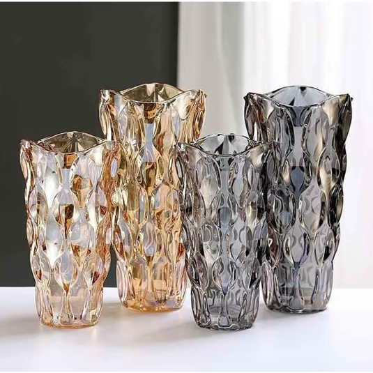 Vasos em vidro cristal Toscana - 02 Tamanhos