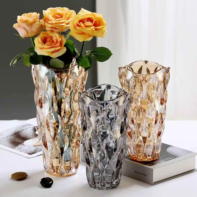 Vasos em vidro cristal Toscana - 02 Tamanhos