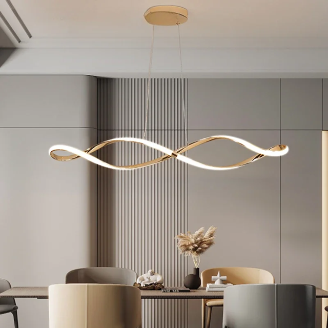 Lustre dimerizáve Veneza - em alumínio cromado