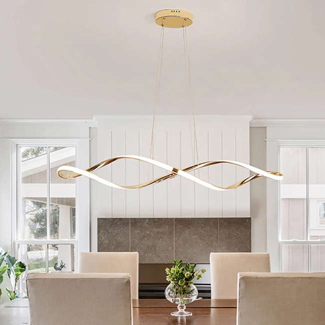 Lustre dimerizáve Veneza - em alumínio cromado