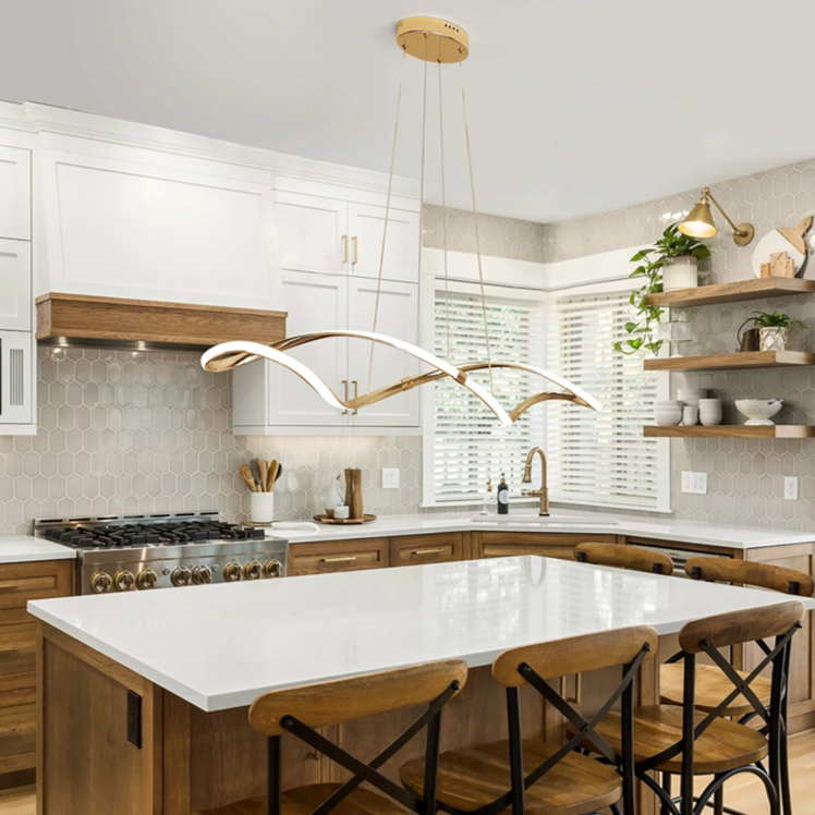 Lustre dimerizáve Veneza - em alumínio cromado