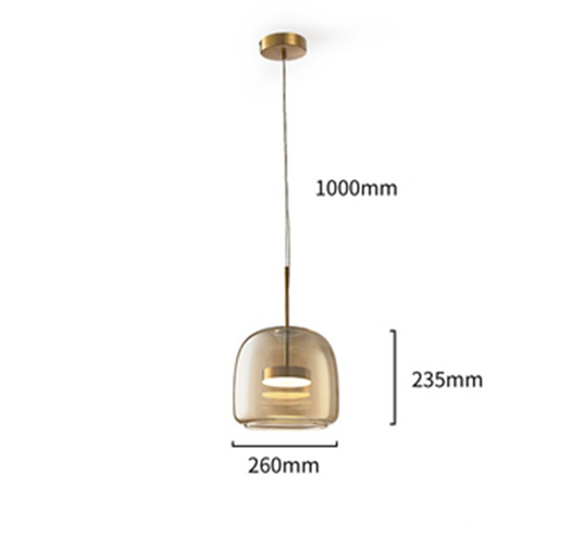 Pendentes em led Zurique - 02 Modelos