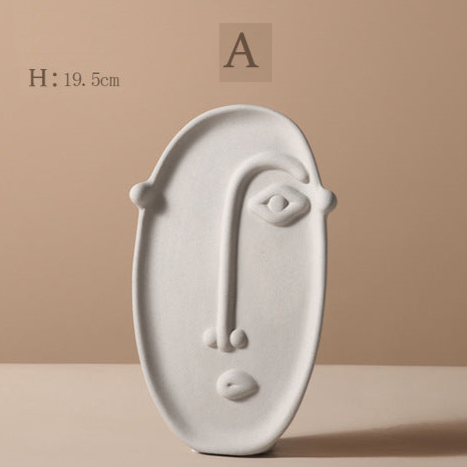 Linha de Vasos Face - Em Cerâmica artesanal orgânica