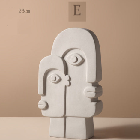 Linha de Vasos Face - Em Cerâmica artesanal orgânica