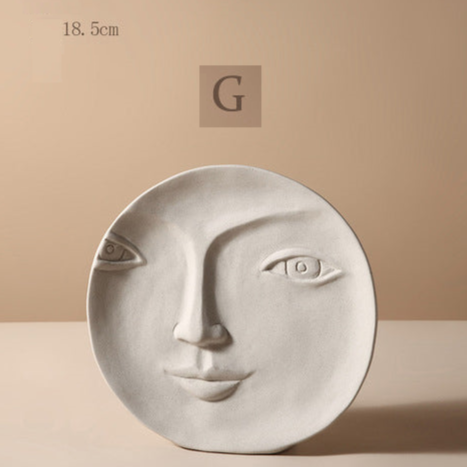 Linha de Vasos Face - Em Cerâmica artesanal orgânica