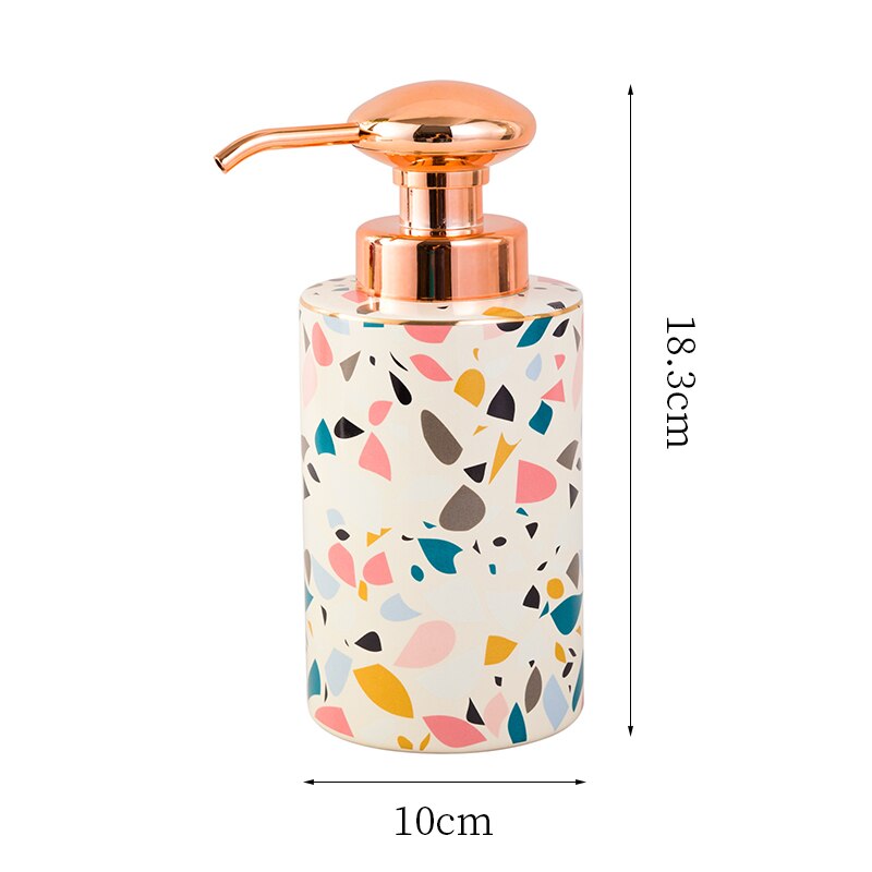 Acessórios em cerâmica Granilite - Jogo 4pcs