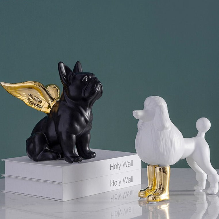 Esculturas decorativas Mascotes de Ouro - 03 Modelos