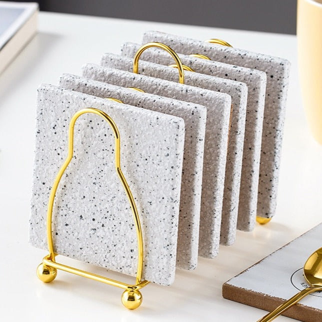 Coasters Mármore - Jogo 6pcs