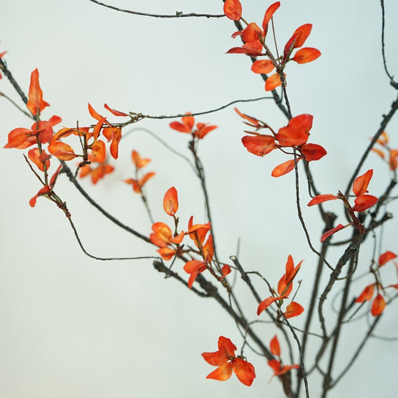 Galho emborrachado Flores de Outono - hastes flexíveis