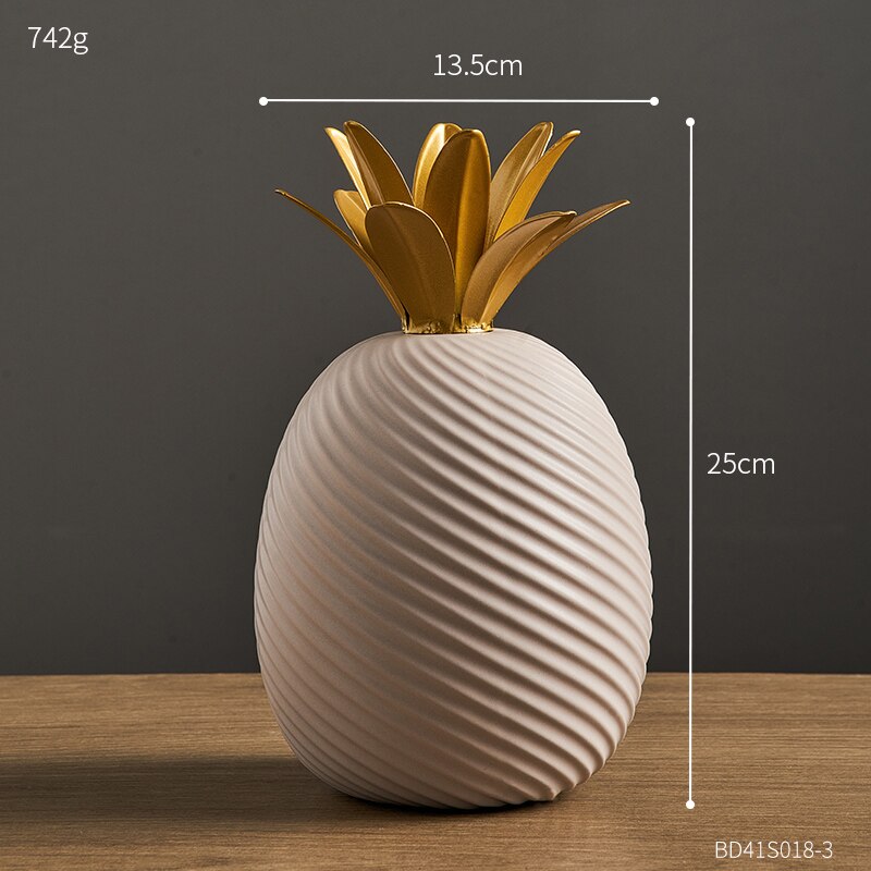 Adorno decorativo Abacaxi Moderno - 03 Cores