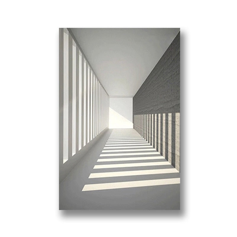 Telas em perspectiva Arquitetura Europeia - impressão 3d em canvas