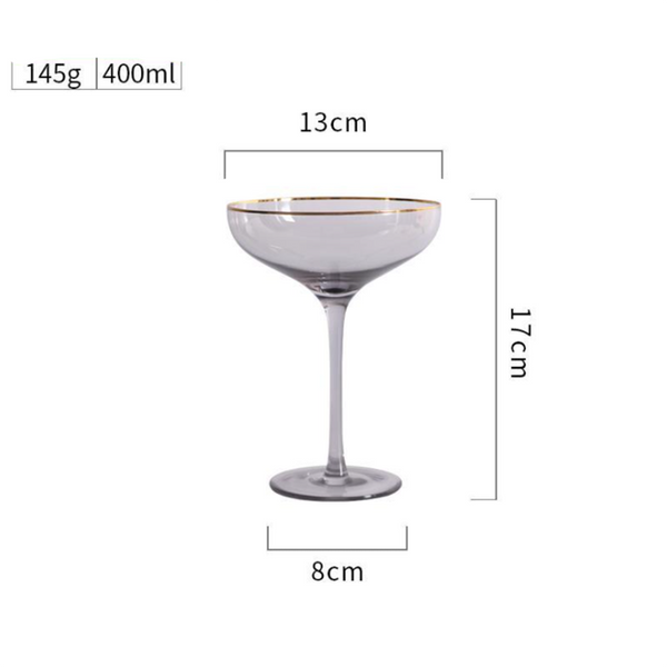 Taças em vidro Cocktail - peças individuais