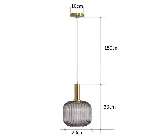 Pendentes Retro Eleganza - 03 Opções de cor