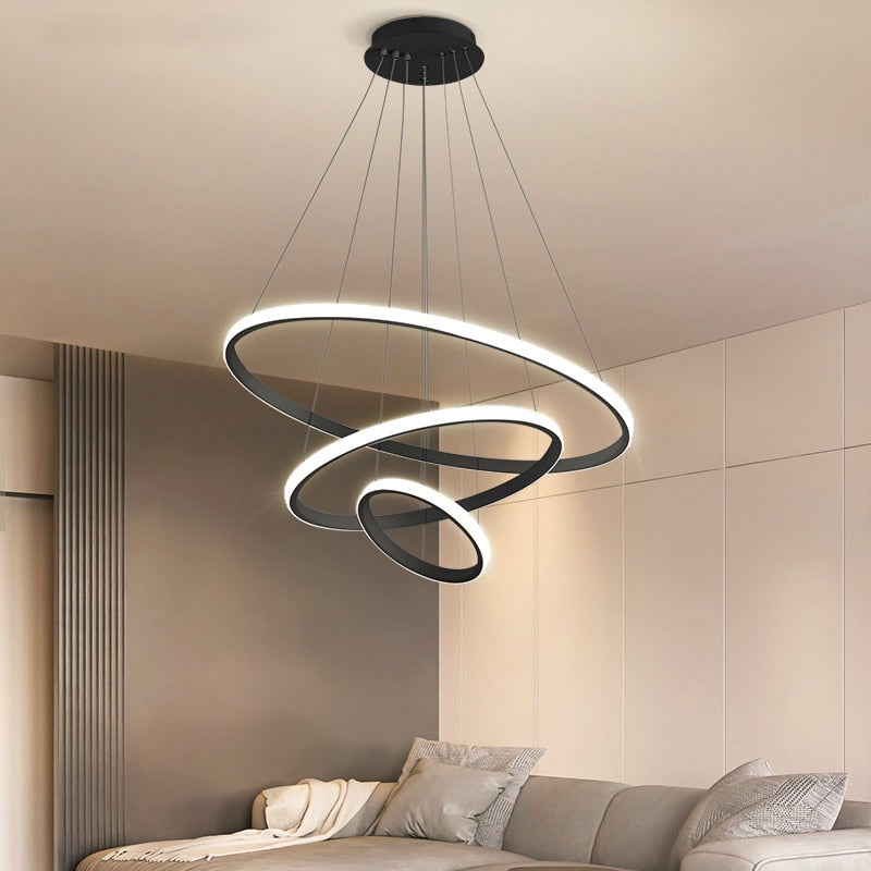 Lustres em led Circles