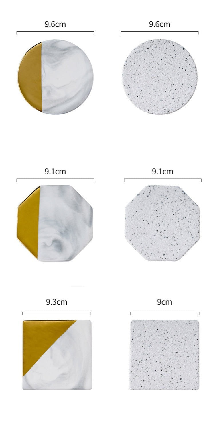 Coasters Mármore - Jogo 6pcs