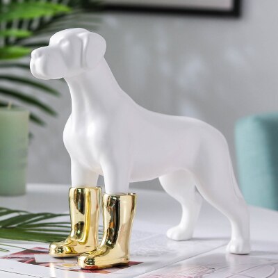 Esculturas decorativas Mascotes de Ouro - 03 Modelos