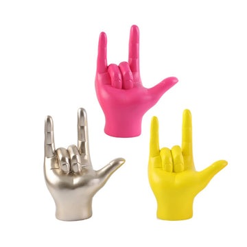 Esculturass decorativas Hands Colors - 03 Cores