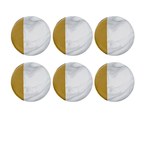 Coasters Mármore - Jogo 6pcs