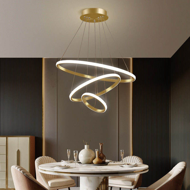 Lustres em led Circles