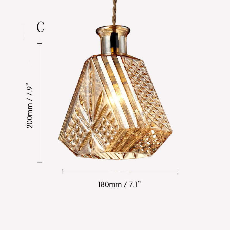 Pendentes Dolce Vita - em vidro