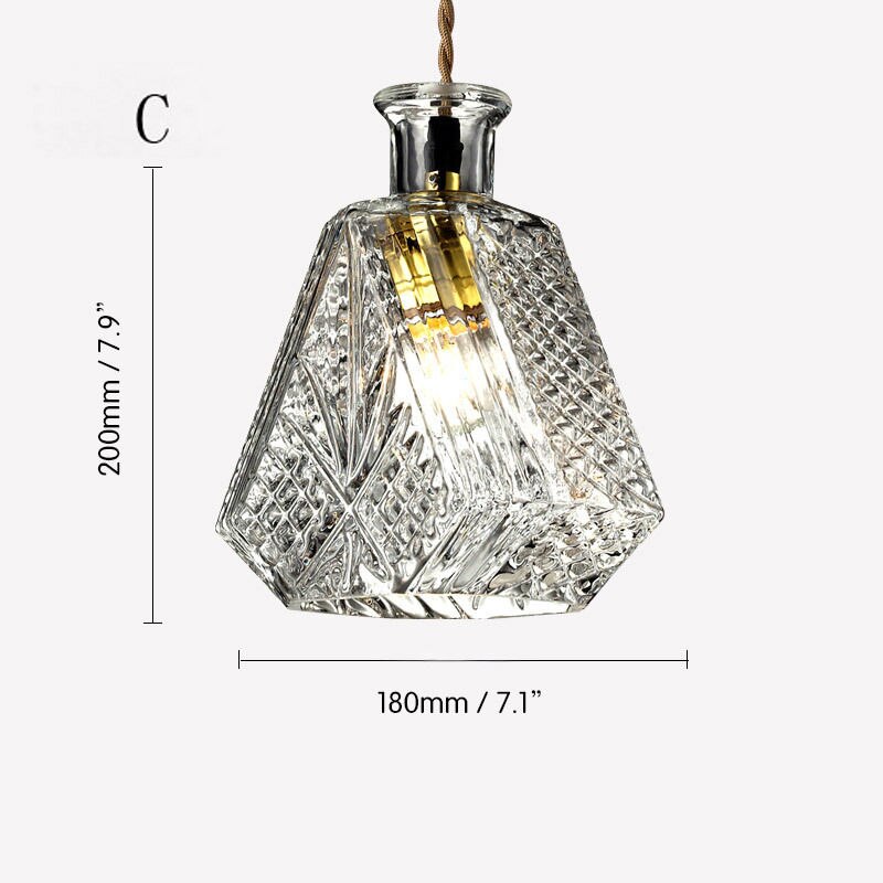 Pendentes Dolce Vita - em vidro