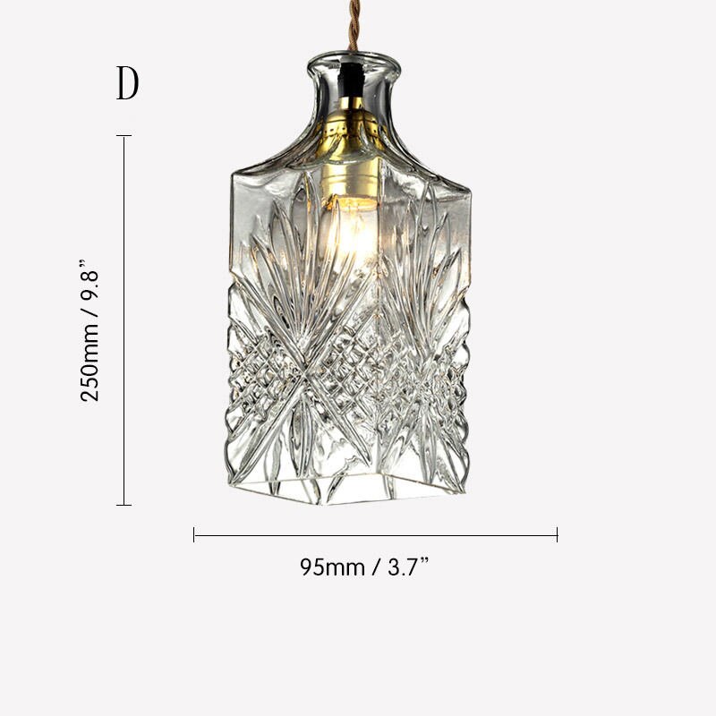 Pendentes Dolce Vita - em vidro