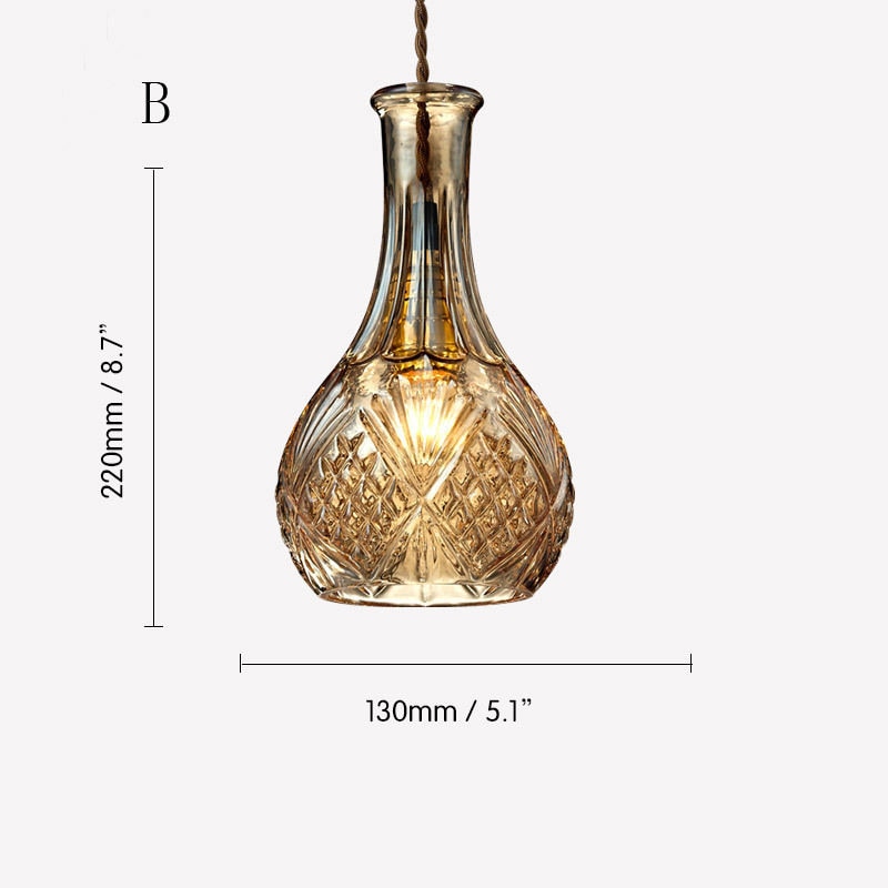 Pendentes Dolce Vita - em vidro