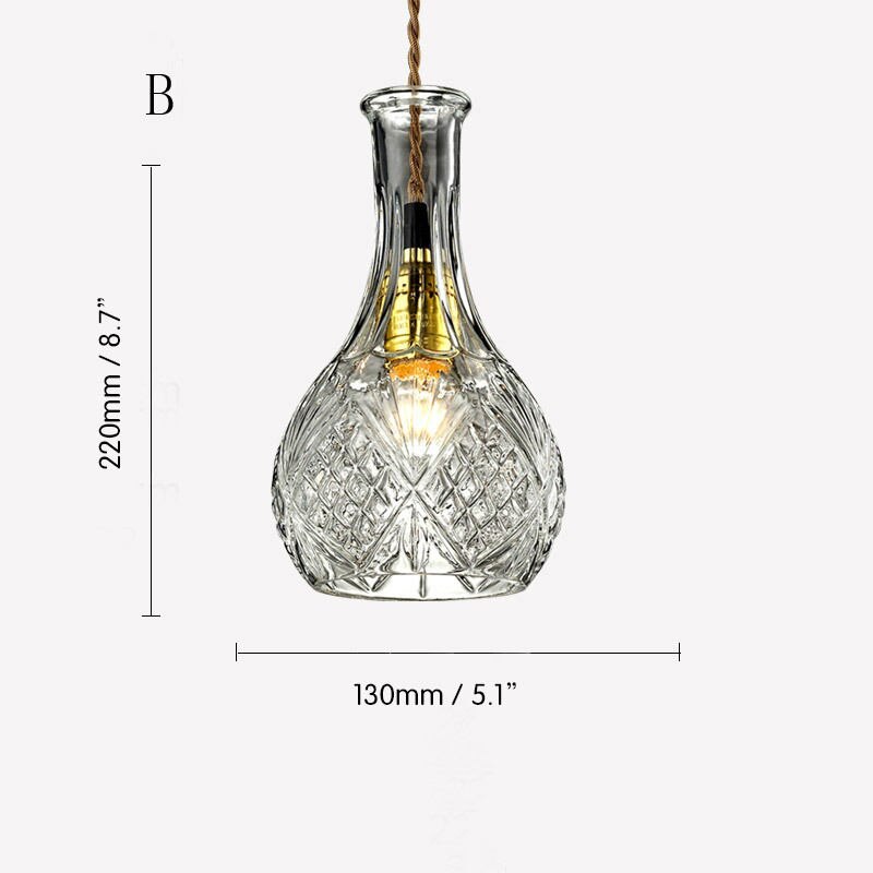 Pendentes Dolce Vita - em vidro