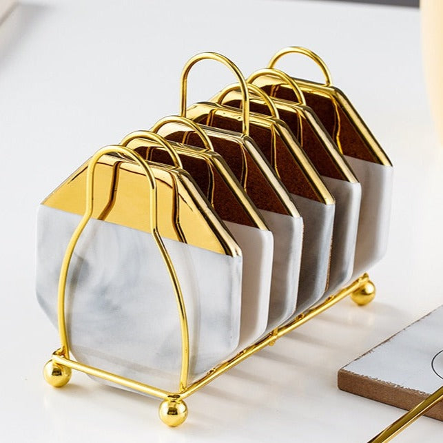 Coasters Mármore - Jogo 6pcs