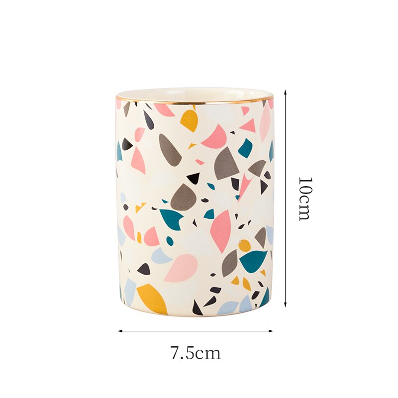 Acessórios em cerâmica Granilite - Jogo 4pcs