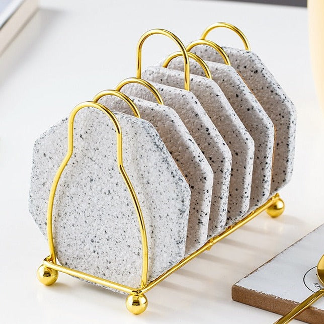 Coasters Mármore - Jogo 6pcs