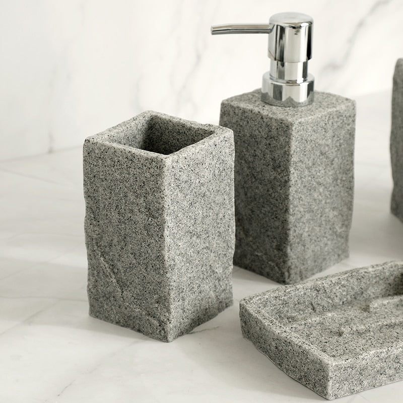 Acessórios para banheiro Cimento Queimado - design moderno